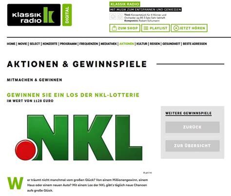 nkl-lotterie gewinnabfrage